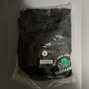Long Sleeved St.Patricks Day Shirt Large
